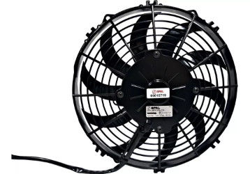 10" Condenser Fan Assembly, Puller, Curved Blade 