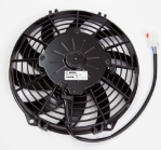 9" Condenser Fan Assembly, Pusher, Curved Blade, Low Profile, 24V 