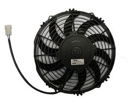 10" Condenser Fan Assembly, Puller, Curved Blade 