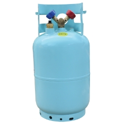 30LB REF RECOVERY TANK W/FLOAT (Blue) 