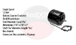 BLOWER MOTOR 12V 