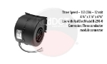 MOTOR BLOWER ASSY - SINGLE 12V  