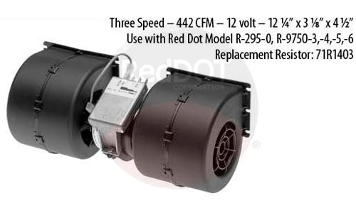 MOTOR BLOWER ASSY - DOUBLE 12V 118-1040, 150-3107, 231-8125, 232-8836, 30000463, 3996, 4379-RD588370, 4379-RD588370, 4379-RD588370P, 4379-RD588370P, 73R5532, 78-1537, ABP N83 301282, AT211182, BMP1840, RD 5 8837 0, RDH RD5 8837 0, RDHRD588370P, RDT73R5532, RDT73R5532, RDTRD588370P