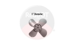 FAN BLADE - 6IN CW PLASTIC 