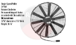 FAN 16" PULLER 24V 
