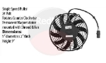 FAN 9" PULLER 24V 