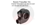BLOWER - PRESSURIZER 12V 
