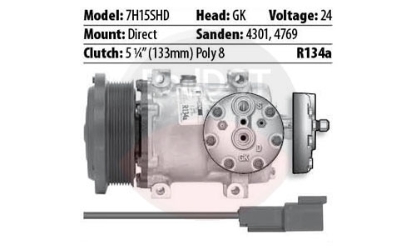 COMP DIRECT 24V 8G CAT 