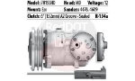 COMPRESSOR 2 GROOVE MD 12V 