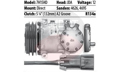 SD7 DIRECT 12V VO 2 GROOVE 