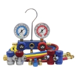 R1234yf / R134a ALUMINUM MANIFOLD GAUGE SET R1234YF GAUGE SET, R134A GAUGE SET