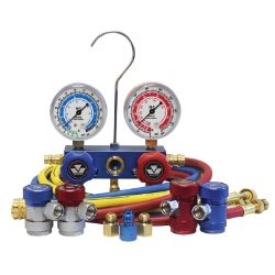 R1234yf / R134a ALUMINUM MANIFOLD GAUGE SET R1234YF GAUGE SET, R134A GAUGE SET