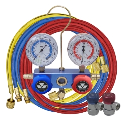 2 WAY R134A  ALUM GAUGE SET 3-1/8" 