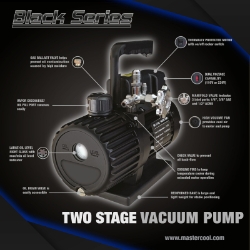 3 CFM 2 STAGE VACUUM PUMP 